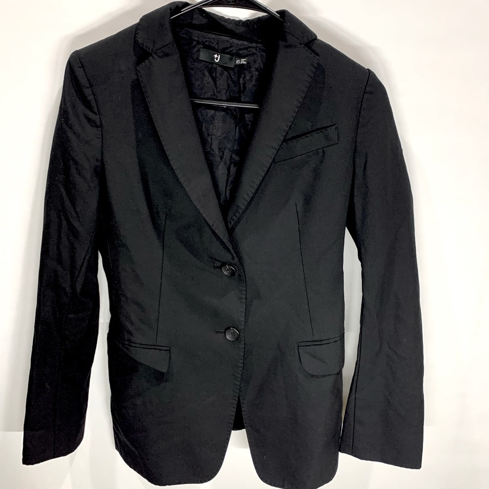 +J Uniqlo women's button up blazer jacket